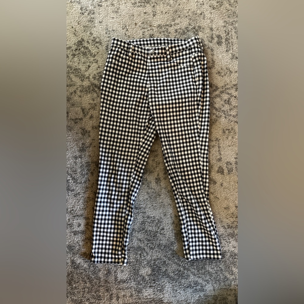 Uniqlo checkered pants